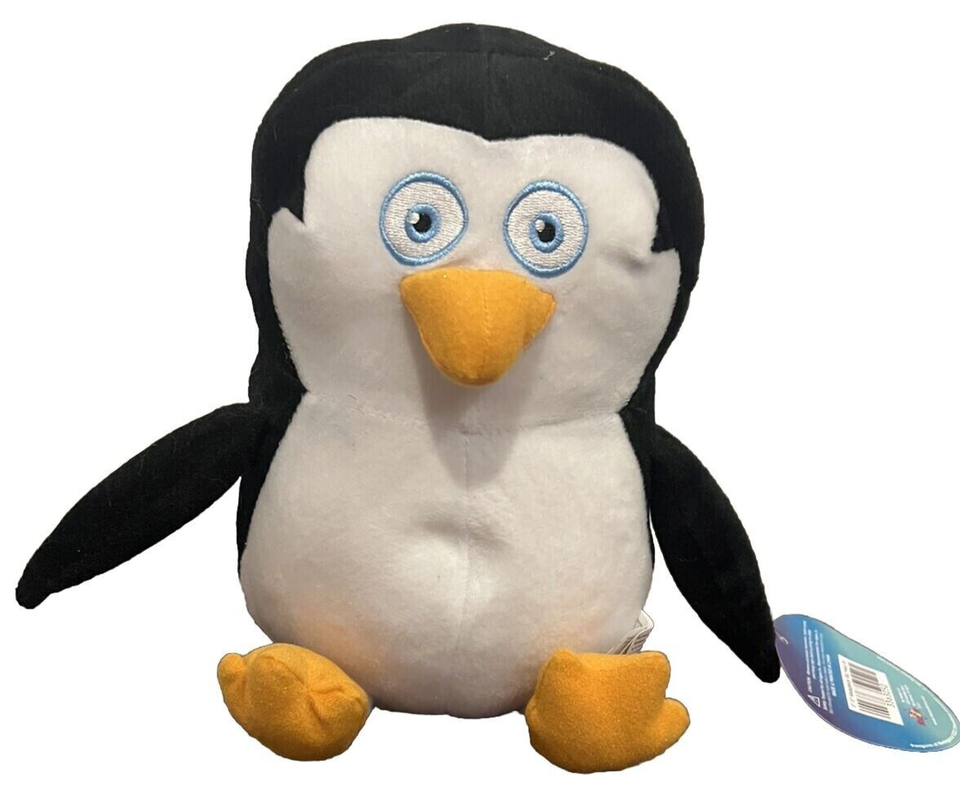 Penguins of Madagascar Plush Toy Stuffed Animal 7 inch NWT Soft - $14.69