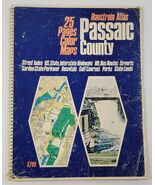 *L2) Passaic County New Jersey Atlas (1974 Hagstrom Spiral Paperback) - $49.49