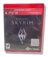 Elder Scrolls V Skyrim PlayStation 3 PS3 Greatest Hits Complete w/ Manua... - $6.62