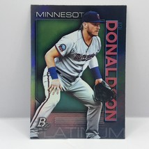 2020 Topps Bowman Platinum Josh Donaldson Base #89 Minnesota Twins - £1.57 GBP