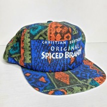 Vtg K-Products Christian Brothers Spiced Brandy Mesh Snapback Trucker Hat 80s - £54.34 GBP