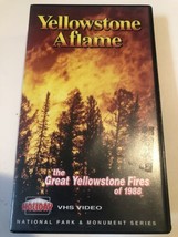 Vintage Yellowstone Aflame VHS Tape  National Park - £10.08 GBP