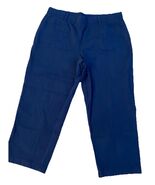 AnyBody Navy Elastic Waist Pants Size XL - €32,55 EUR