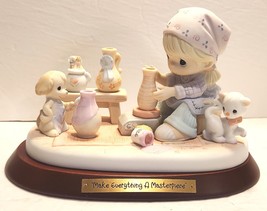 Precious Moments MAKE EVERYTHING A MASTERPIECE 4001571 Limited Edition 1... - $109.99