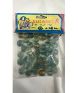 Vintage Glass Marbles Big Value Pack Taiwan NIP - $18.35 CAD
