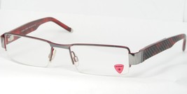 Strellson Pourpre ST3007 259 Gris Argenté / Brûlé Red Lunettes Cadre 51-18-140mm - £35.18 GBP