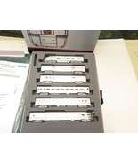 KATO TRAINS N SCALE- 106-090 C.B. &amp; Q. SILVER STREAKTRAIN SET - NEW - M10 - $487.24 CAD