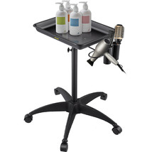 VEVOR Mayo Stand Medical Trolley Mobile Rolling Cart Removable Tray Salon Tattoo - £60.74 GBP