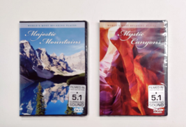NEW DVD&#39;s World&#39;s Most Relaxing Places Mystic Canyons &amp; Majestic Mountai... - £7.80 GBP