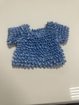 Build a Bear Workshop Shirt Blue Accessory For Bear Plush Toy - $10.77
