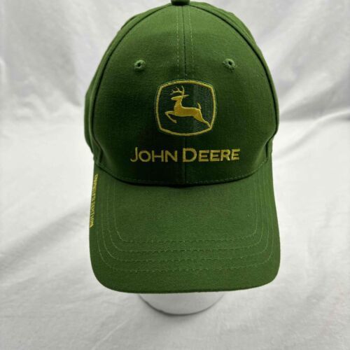 Primary image for Cary Francis Group Mens Baseball Cap Green Embroidered John Deere Logo One Size