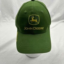Cary Francis Group Mens Baseball Cap Green Embroidered John Deere Logo O... - $14.85