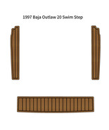 1997 Baja Outlaw 20 Swim Platform Step Mat Boat EVA Foam Teak Deck Floor... - $382.65 CAD