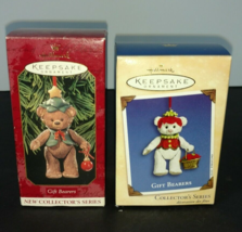 Christmas Hallmark Ornaments Gift Bearers From 1999 Lot of 2 - £15.93 GBP