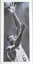 STEPHEN HOLLAND BOSTON CELTICS &quot;BILL RUSSELL&quot; SIGNED BY HOLLAND  LITHOGR... - $147.51