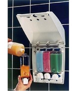 Classic Four Chamber Shower Dispenser, White, Bath, Room, House,Kitchen,... - $39.49