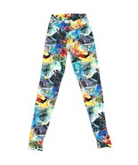 Harry Potter Gryffindor Book Illustration Leggings size S Soft Quidditch... - $24.93 CAD