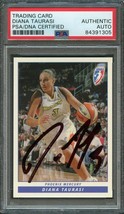 2005-06 WNBA Promos #P1 Diana Taurasi Signed Card PSA Slabbed Auto - £157.31 GBP