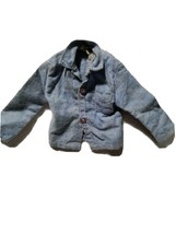 GI JOE Denim Style Jacket Uniform Toy Accessories P824/ possible doll no... - $19.80