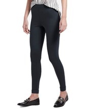 HUE Womens Fleece Lined High Waist Leggings size Small Color Navy - £28.46 GBP