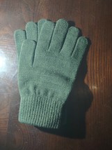 Green Gloves With Grips size medium - $5.89