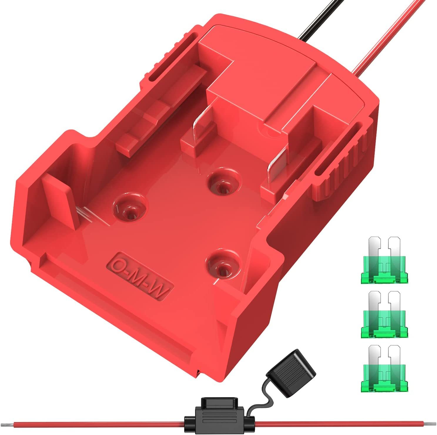 Primary image for Red Power Wheels Adapter For Milwaukee Battery M18, 18V Power Wheels Battery