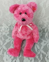 Ty Valentines Sherbet Teddy Bear 9&quot; Plush  Stuffed Animal Beanie 2003 - $5.93