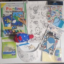 Craft &#39;n Play Ocean Animals Beach Summer Crafts Gift Box for Kids Ages 4-6 - £35.84 GBP