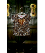 girls 2 tops 1 pants EPIC THREADS gold hearts &quot;LOVE&#39; animal print 3T(bab... - $8.91