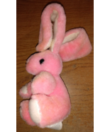 Small 6&#39; Plush Pink &amp; White Hanging Easter Bunny Wrap Ears around Easter... - £1.87 GBP