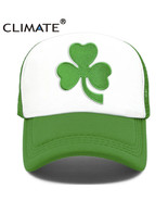 St Day Patricks Hat Trucker Irish Green Clover Cap Shamrock Mesh Vintage... - £11.53 GBP