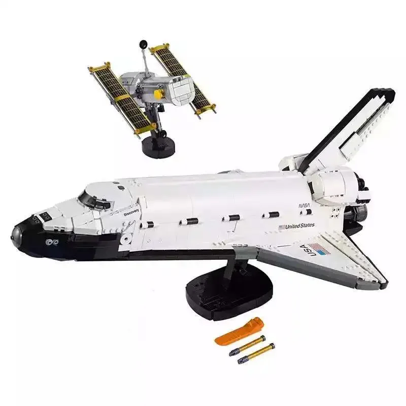 In Stock Space Shuttle Discovery 10283 Building Blocks Spacecraft Bricks 2354 - £130.23 GBP