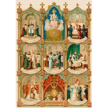 Seven Sacraments print - £8.70 GBP+