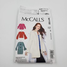 McCalls Sewing Pattern M7730 Cut Misses Jackets with Lining 4 Styles Siz... - $6.89