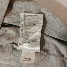 Carhartt K231 HGY Loose Fit Men's Gray Cotton Long Sleeve Spell-Out T-Shirt Sz L image 5