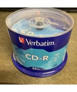 Verbatim CD-R Discs 700MB/80min 52x Spindle Silver 50/Pack 94691 - $15.93 CAD