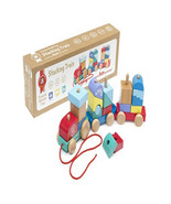 Learning Can Be Fun Stacking Train Wooden Toy - £49.97 GBP