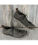MUK LUKS Men&#39;s Corey Shoes Size 10 Brown Leather, Lace-Tie, Casual, Walking - £13.93 GBP