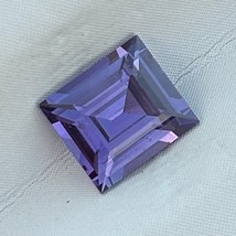 Natural Unheated Purple Sapphire Sri Lanka 0.84 Cts Princess Cut Jewelry Ring Lo - £395.68 GBP