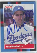 Mike Marshall Auto - Signed Autograph 1988 Donruss #229 - Los Angeles Dodgers - £3.99 GBP