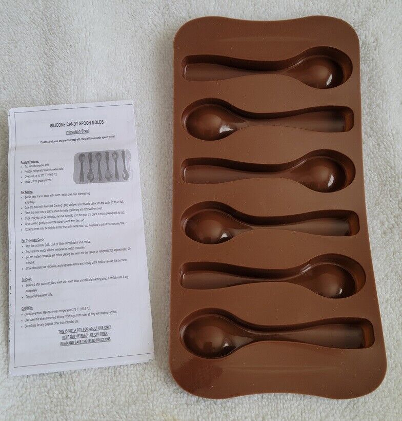 Primary image for Avon Silicone Candy Spoon Mold - NIP 2016