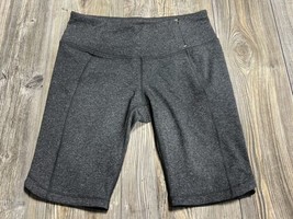 CALIA  By Carrie Underwood Bike Shorts Heather Grey Stretchy ~Small ~9.5&quot; Inseam - £11.68 GBP