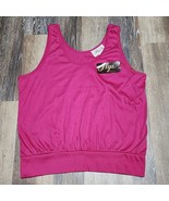 VTG 80s Ilya II Womens Pink Color Tank Top Sleeveless Shirt USA Size 8 E... - $29.02
