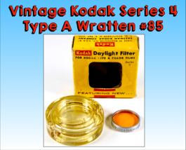 KODAK  Series IV 20mm Drop-In Wratten Filter, 85 Orange Type A Color Cor... - $17.99