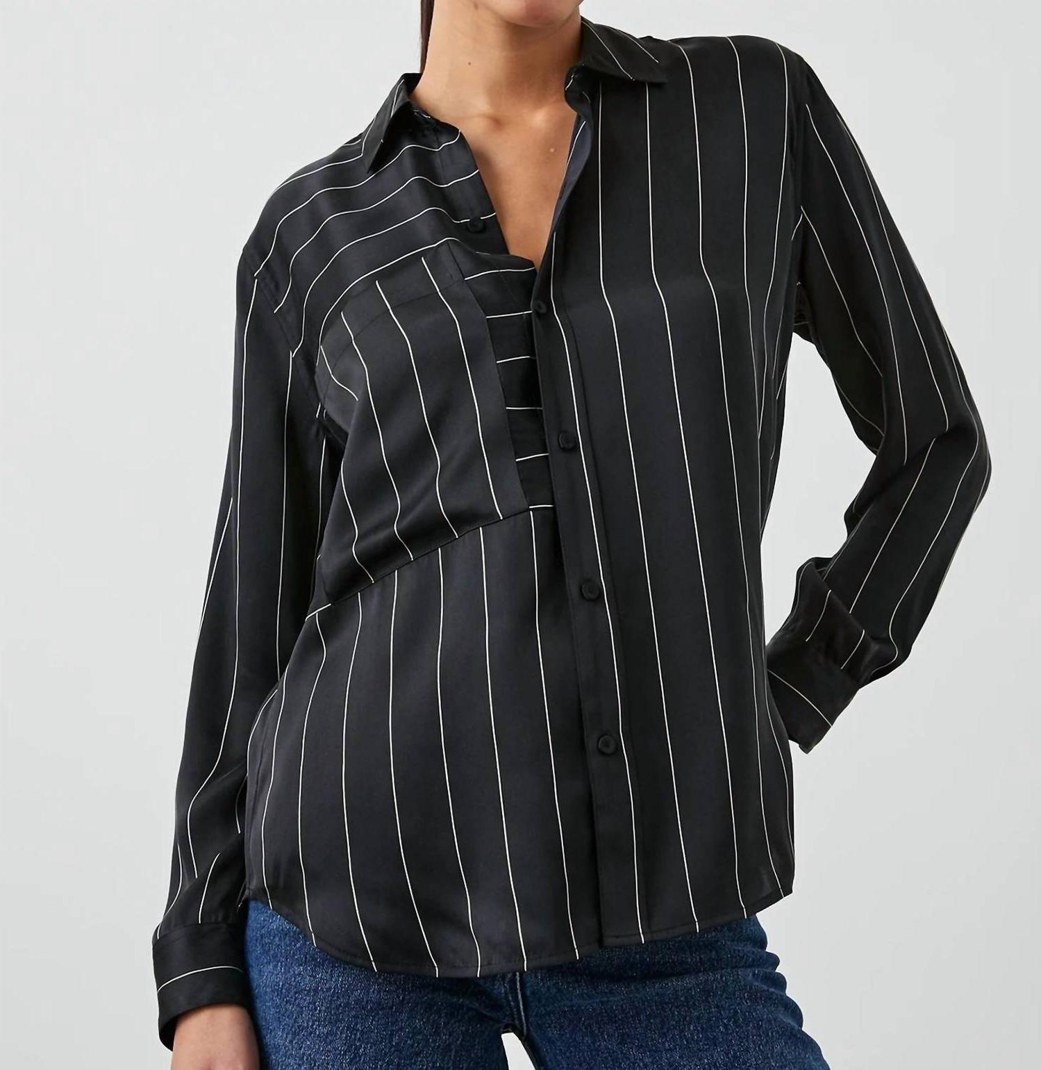 Rails spencer top Ink Stripe - $182.00