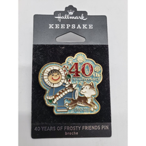Hallmark Pin - 40 Years of Frosty Friends - £6.03 GBP
