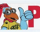 Fly Phx Sky Harbor Googled Bird Bumper Sticker  - $17.82