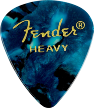 Fender 351 Premium Celluloid Guitar Picks - Ocean Turquoise - Heavy 144-... - £21.17 GBP