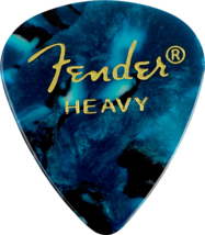 Fender 351 Premium Celluloid Guitar Picks - Ocean Turquoise - Heavy 144-... - £21.17 GBP