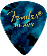 Fender 351 Premium Celluloid Guitar Picks - Ocean Turquoise - Heavy 144-... - $510.21 MXN